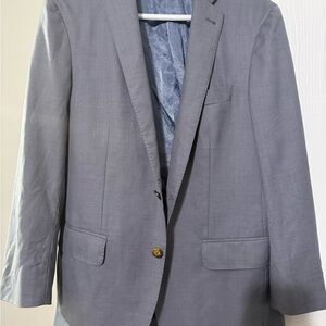 Indochino Made For You Men’s Light Gray Blazer Sport Coat 2 Button Tailored